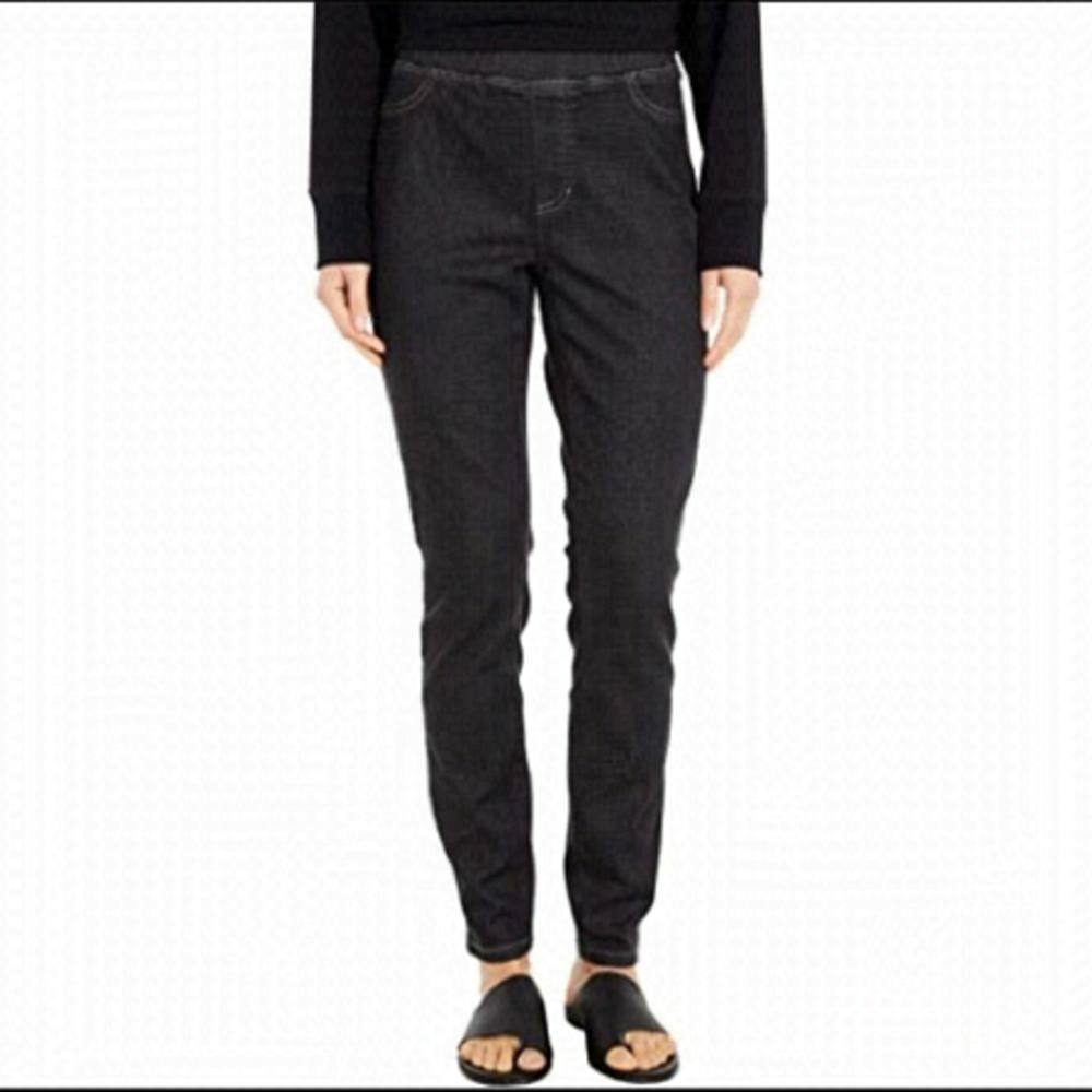 𝅺EILEEN Fisher Organic Soft Cotton Denim Jeggings